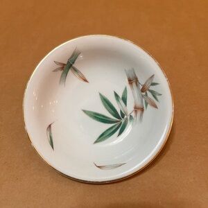 Noritake Canton China Plate with Gold Accents